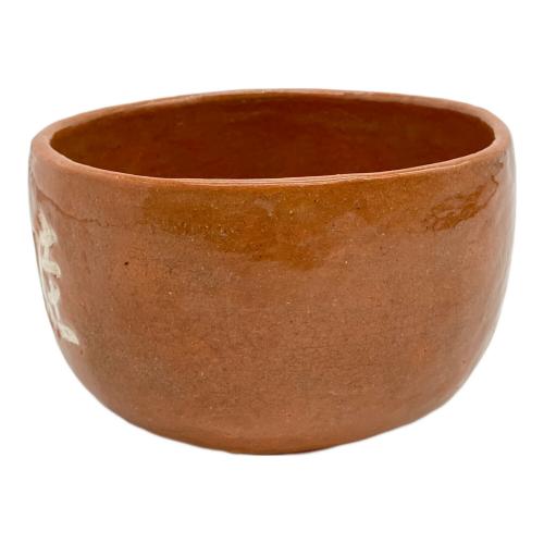 楽焼 (ラクヤキ) 赤茶碗 日佳 中村道年
