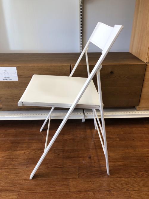 arrmet（アーメット） フォールディングチェア ホワイト POCKET