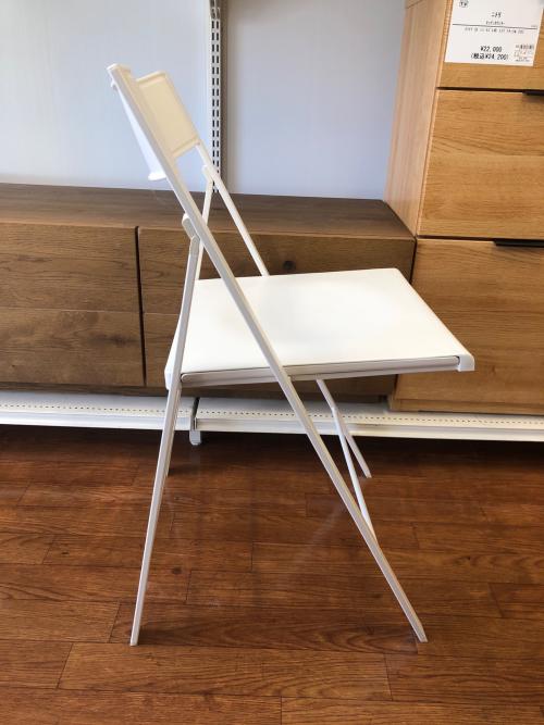 arrmet（アーメット） フォールディングチェア ホワイト POCKET