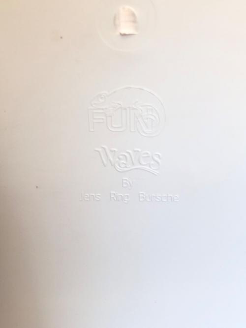 WAVES (ウェーブス) フォールディングチェア Waves Chair　Jens Ring Bursche　ガーデンチェア　水色 水色 Waves Chair