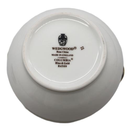 Wedgwood (ウェッジウッド) シュガーポット コロンビア・ブルー&ゴールド