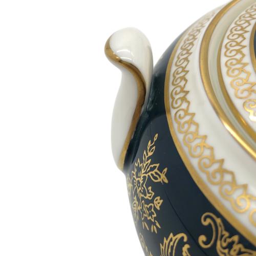 Wedgwood (ウェッジウッド) シュガーポット コロンビア・ブルー&ゴールド