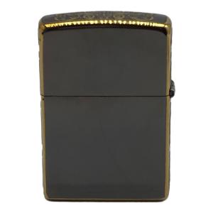 ZIPPO 3面加工 ANTIQUE BRASS 2014年製
