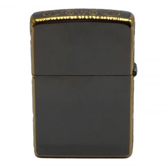 ZIPPO 3面加工 ANTIQUE BRASS 2014年製