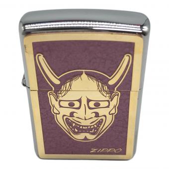 ZIPPO メタルペイントプレート 般若・狐 2019年製