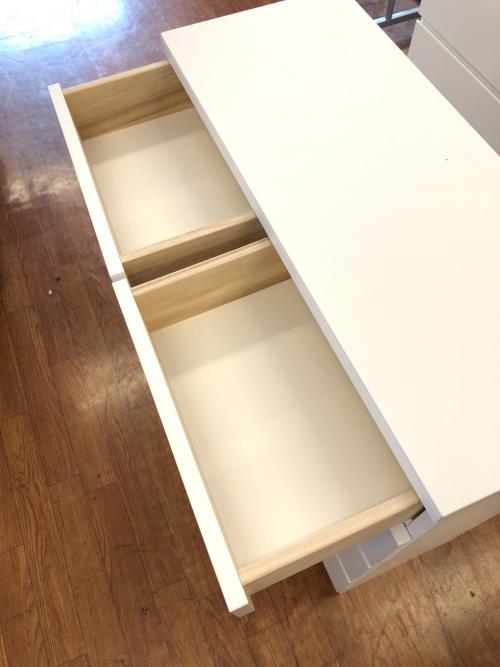 永野家具 チェスト ホワイト 243 引出⑤