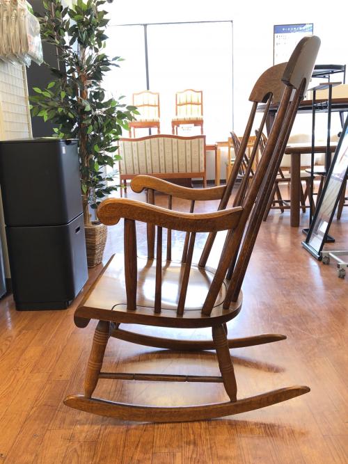飛弾産業 ロッキングチェアー ブラウン