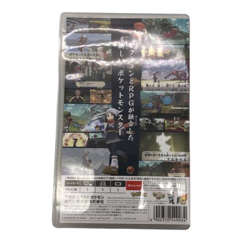 Nintendo (ニンテンドー) Nintendo Switch用ソフト Pokemon LEGENDSアルセウス CERO A (全年齢対象)　ポケットモンスター