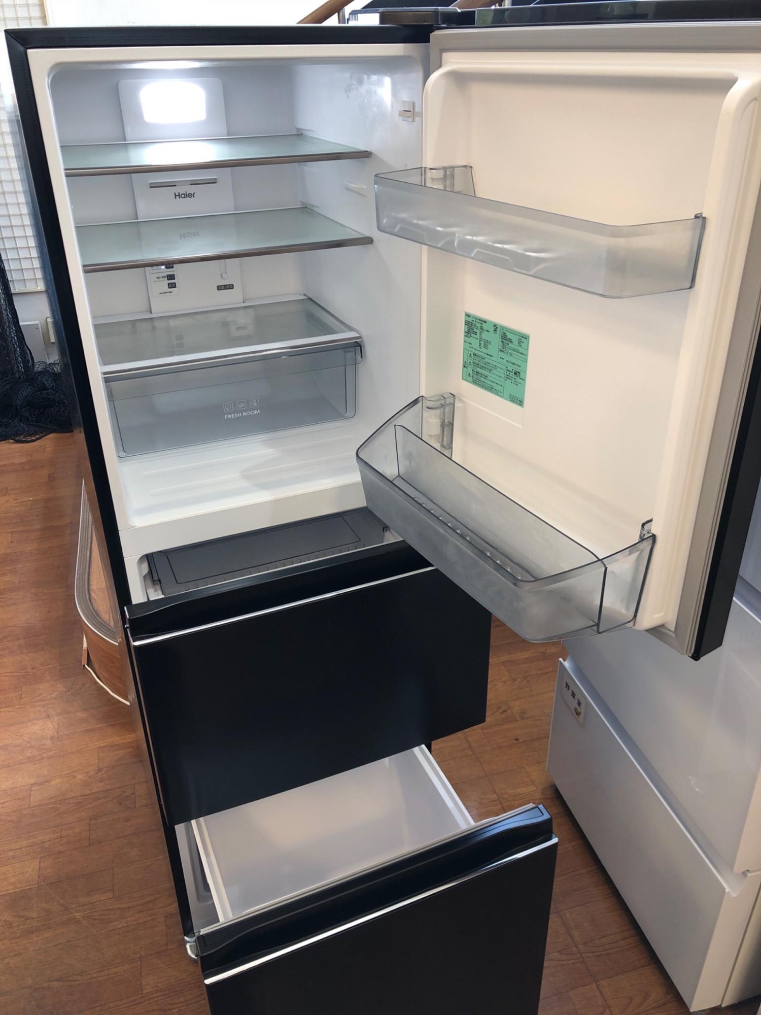 Hair】3ドア冷蔵庫 JR-CV29B 2024年製