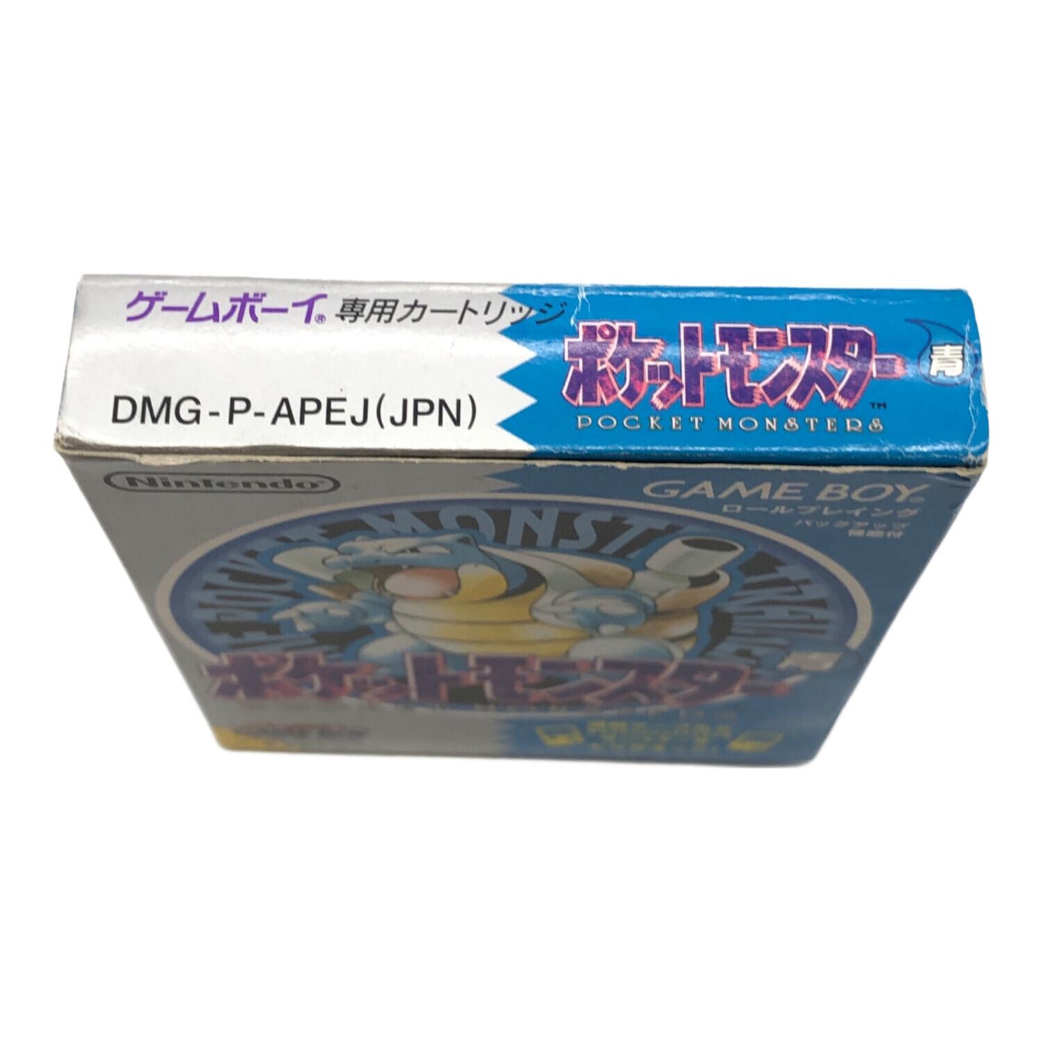 ゲームボーイ用ソフト 動作確認済 DMG-APEJ-JPN ポケットモンスター 青