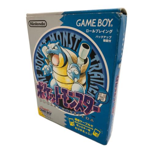 ゲームボーイ用ソフト 動作確認済 DMG-APEJ-JPN ポケットモンスター 青 -