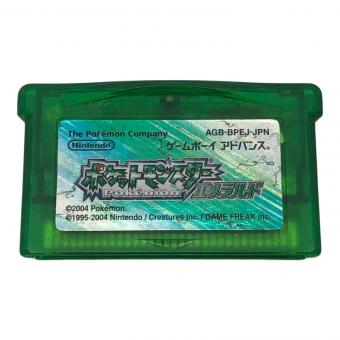 ゲームボーイアドバンス用ソフト 動作確認済 内蔵電池切れ エメラルド CERO A (全年齢対象)