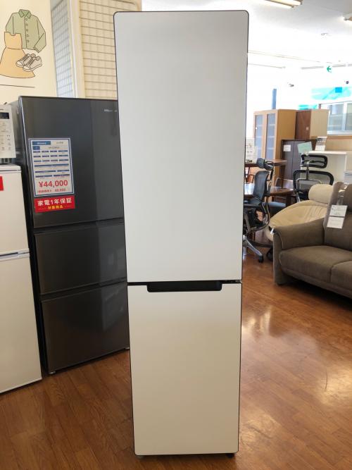 Haier (ハイアール) 2ドア冷蔵庫 ファン式 JR-SX21A 2023年製 208L 74L 製氷皿付属 クリーニング済