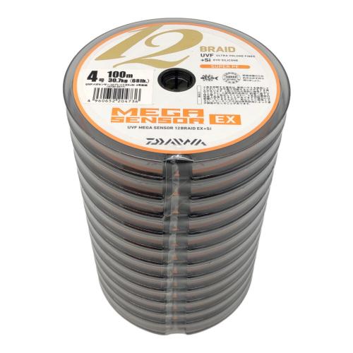 DAIWA (ダイワ) ラインセット UVFメガセンサー12ブレイドEX+SI4号連結
