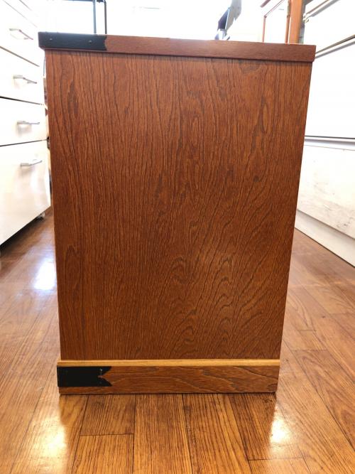 整理箪笥 ブラウン×ブラック 裏引き出し有 5段