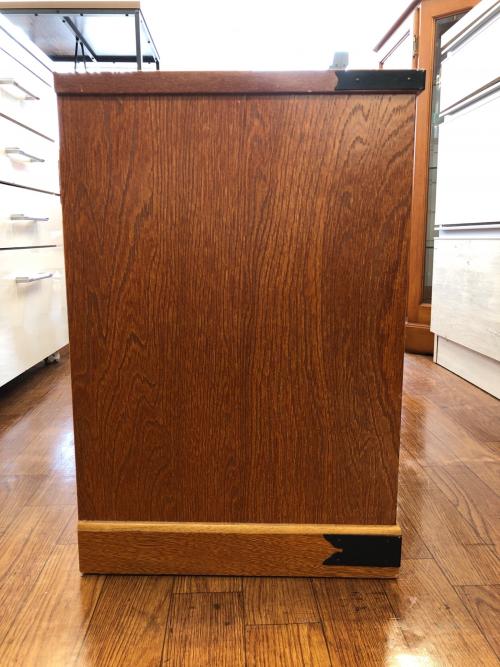 整理箪笥 ブラウン×ブラック 裏引き出し有 5段