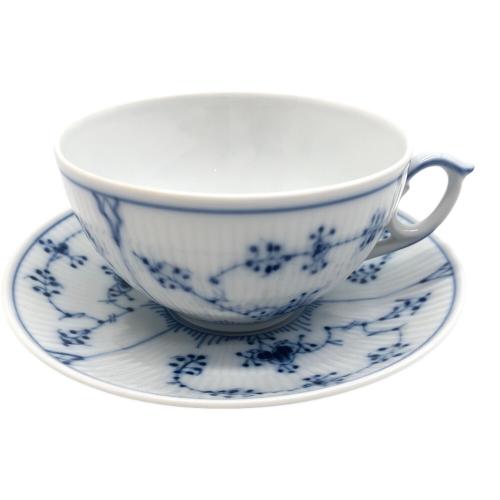 ROYAL COPENHAGEN (ロイヤル・コペンハーゲン) カップ&ソーサー フルーテッド