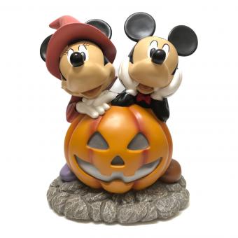 DISNEY (ディズニー) フィギュア 動作確認済 ミッキー＆ミニーとパンプキン