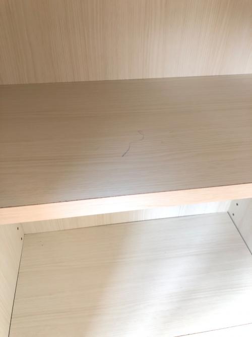 ニトリ スライド式本棚 ナチュラル 12 ハイタイプ 2枚扉 BS009