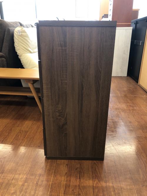 ニトリ　ローチェスト　4段　ダークブラウン ニトリのダークブラウンチェストのが入荷！男性必見！ - コスモ