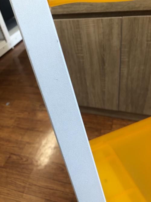 arrmet (アーメット) 折りたたみチェアー イエロー×グレー