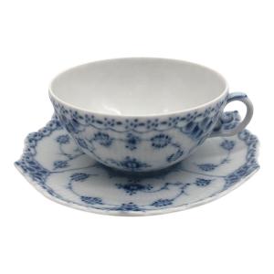 ROYAL COPENHAGEN (ロイヤル・コペンハーゲン) カップ&ソーサー ブルーフルーテッド・フルレース