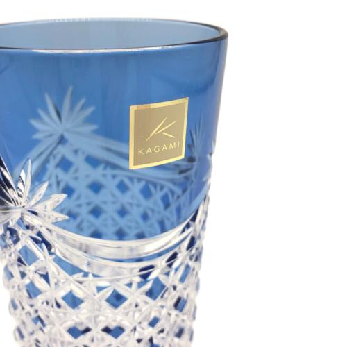 KAGAMI CRYSTAL (カガミクリスタル) ペアタンブラー 江戸切子 2Pセット