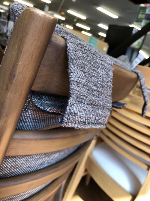 ニトリ ダイニングチェアー ブラウン 239 ファブリック Nコレクション C-27M