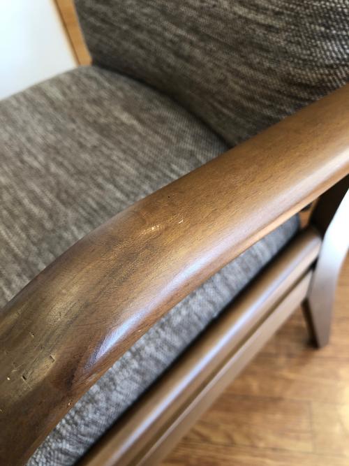 ニトリ ダイニングチェアー ブラウン 239 ファブリック Nコレクション C-27M