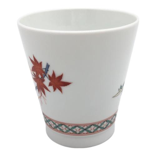 十五代柿右衛門 (ジュウゴダイカキエモン) フリーカップ 錦 紅葉文