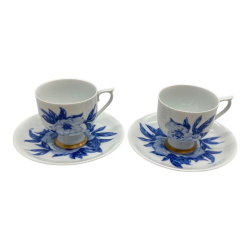 深川製磁 (フカガワセイジ) カップ&ソーサー 金縁保管変色有