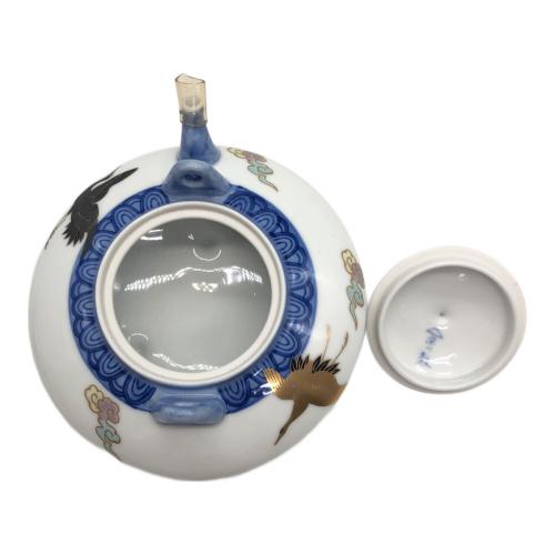 深川製磁 (フカガワセイジ) 屠蘇器揃 白金波鶴紋｜トレファクONLINE