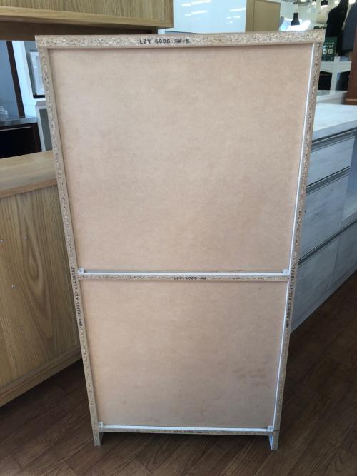 ニトリ 食器棚 2枚扉 リズバレー