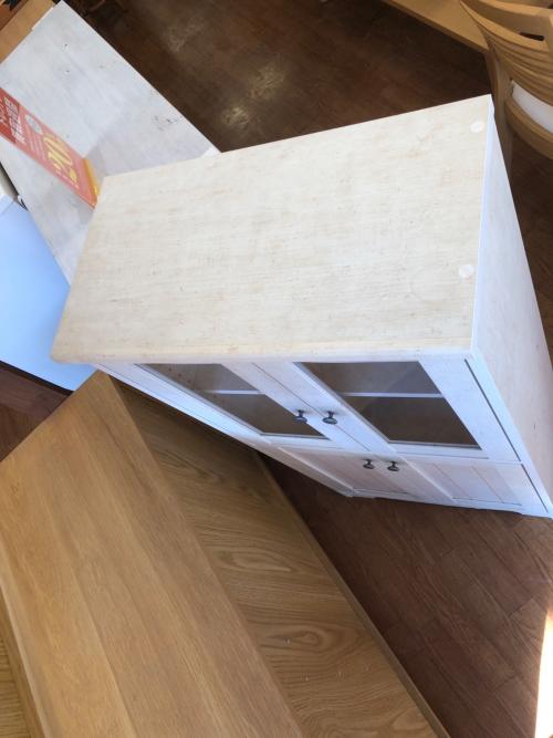 ニトリ 食器棚 2枚扉 リズバレー