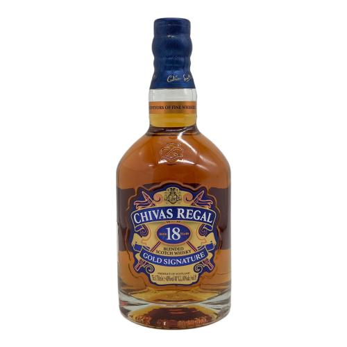 シーバスリーガル (CHIVAS REGAL) スコッチウィスキー 18年 ゴールドシグネチャー 750ml