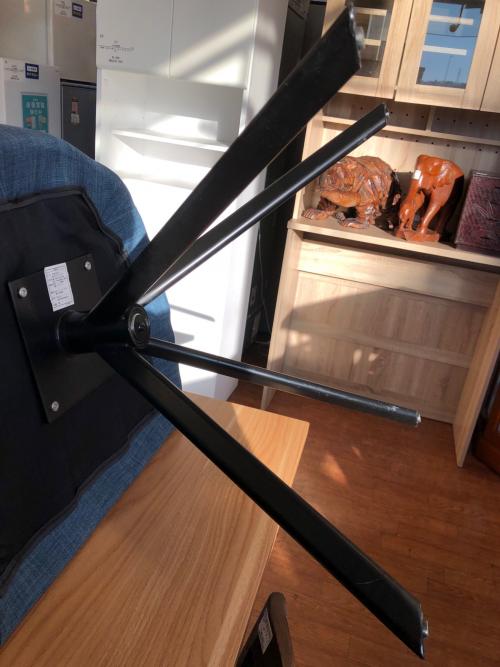 リビングハウス アームチェアー ブルー×ブラック MERRY2