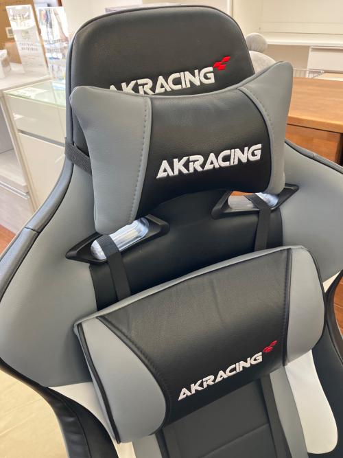 AK Racing (エーケーレーシング) ゲーミングチェア ブラック×ホワイト