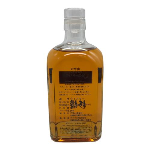 六甲山（ロッコウサン） ウィスキー 500ml 杉樽Finish 未開封