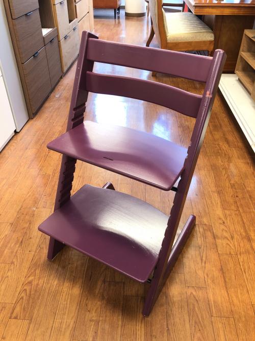 STOKKE (ストッケ) ベビーチェアー パープル  シリアル:500万台