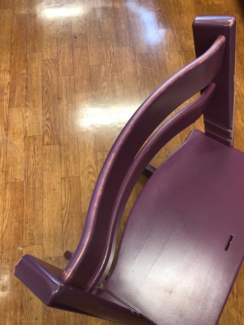STOKKE (ストッケ) ベビーチェアー パープル  シリアル:500万台