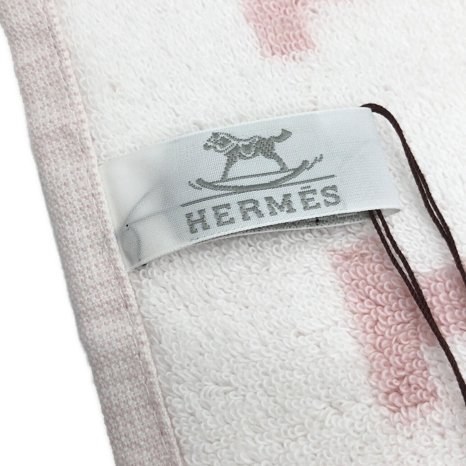 【新品】エルメス　ハンドタオル　アヴァロン HERMES エルメス タオル ギフト ハンカチ プレゼント 正規品