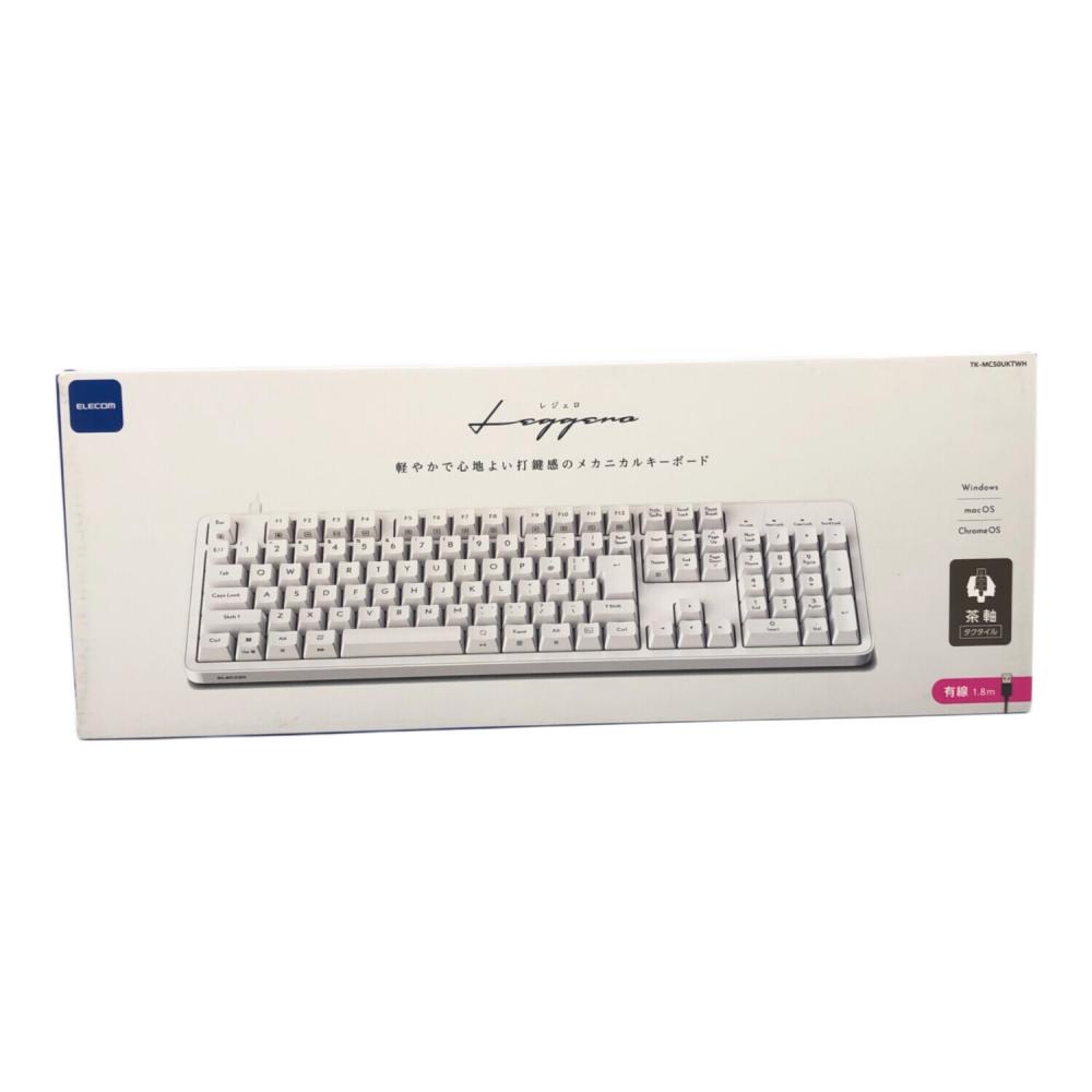 ELECOM (エレコム) キーボード TK-MC50UKTWH｜トレファクONLINE