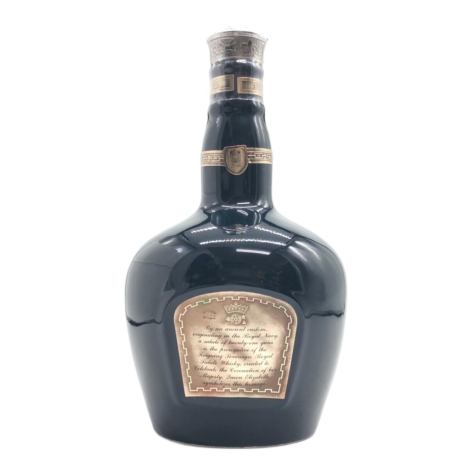 【レア終売品】 未開封箱付き ロイヤルサルート21年 陶器 700ml レア終売品】 未開封箱付き ロイヤルサルート21年 陶器 700ml