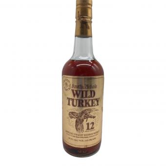 ワイルドターキー (WILD TURKEY) バーボン ボトル/ラベルヨゴレ・目減り有 750ml 12年 リミテッドエディションゴールドラベル 未開封