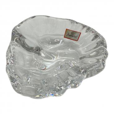 Moser (モーゼル) 花瓶 フラワベース 金彩人模様 パープル｜トレファク