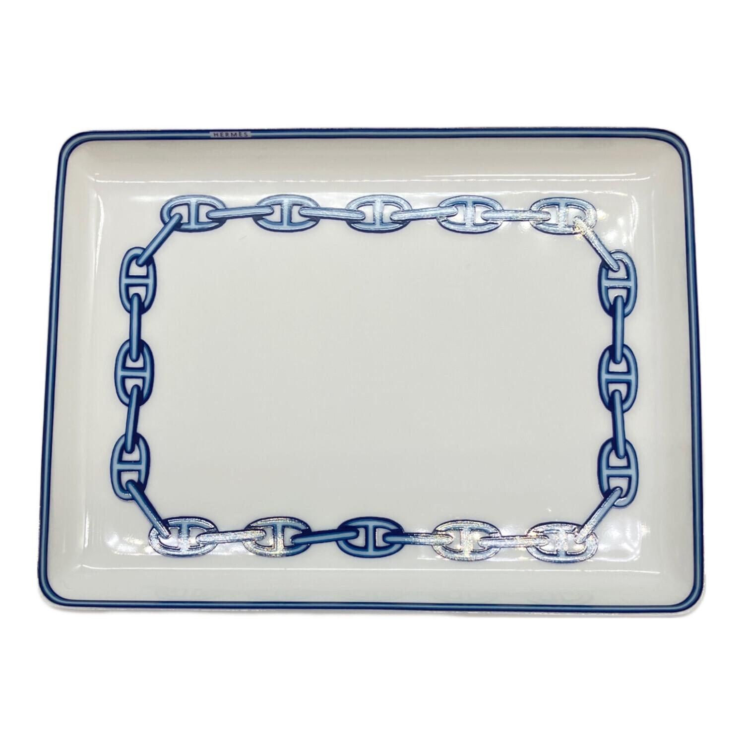 HERMES (エルメス) スクエアプレート シェーヌダンクル