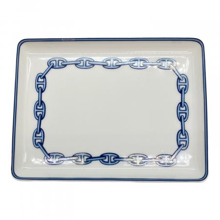 HERMES　エルメス　 シェーヌダンクル　スクエアプレート HERMES (エルメス) スクエアプレート シェーヌダンクル｜トレファクONLINE