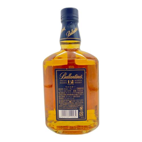 サントリー スコッチウィスキー 700ml バランタイン 12年 未開封