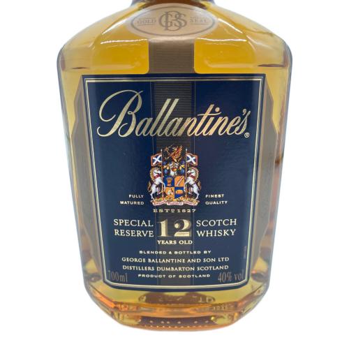 サントリー スコッチウィスキー 700ml バランタイン 12年 未開封