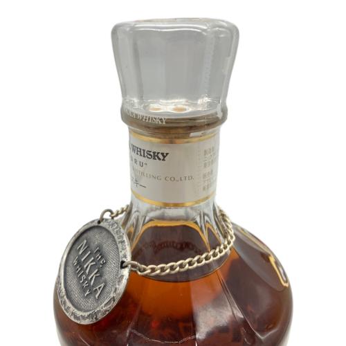 ニッカ ジャパニーズウィスキー 沈殿物有 700ml 鶴 未開封